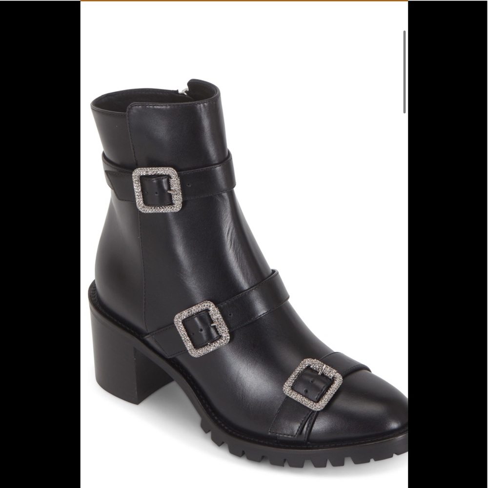 Jimmy Choo Boots with Jewel Buckle